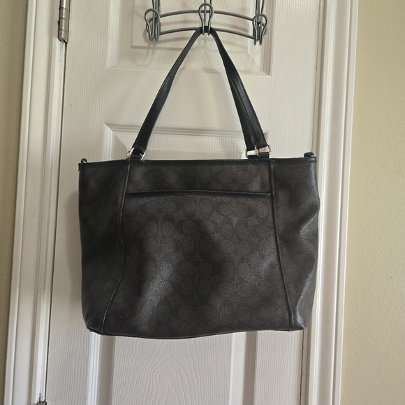 Coach Black Signature Tote Bag - Picture 2 of 11